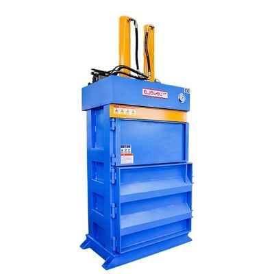 Food Jewel Mill Vertical Hydraulic Baler Press For Paper / Cardboard / Plastic