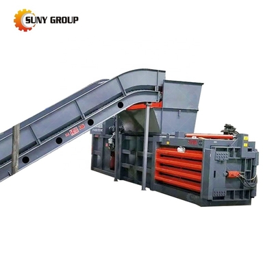 Hot Sale Waste Paper Cardboard Recycling Baler Machine/ 160T Pressure Horizontal Hydraulic Baler