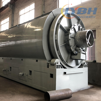 Used Factory Car Truck Rubber Tire Recycling Semi-continuous Solid Waste Treatment Pyrolysis Plant