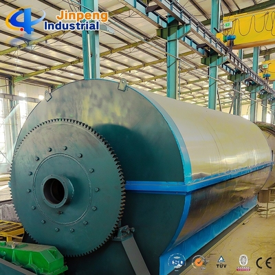 Garment Shops Waste Tire_Tyre Pyrolysis Machine Waste Plastic Recycling Plant